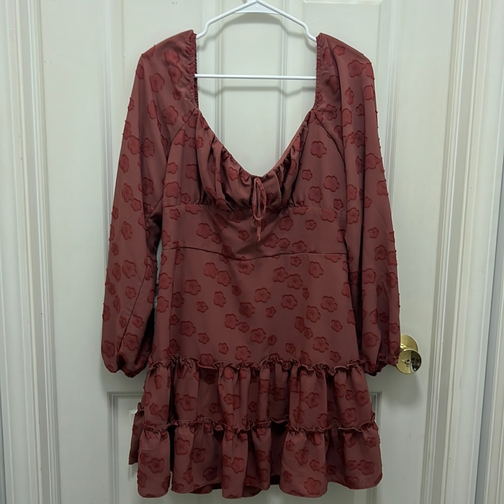 Flowy flower dress